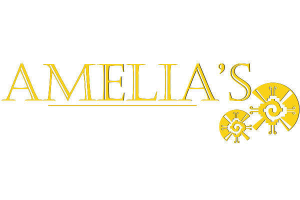 image of logo created for Amelias Mexican Restaurant